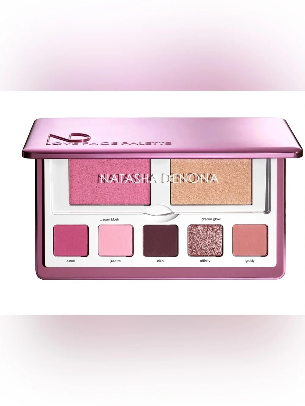 NEW-NATASHA DENONA  Love Face Eyeshadow & Cheek Essential Palette